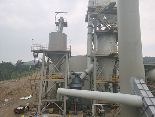 325 Mesh Slag Vertical Raw Mill Cement Plant Large Scale 5000kw