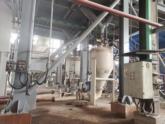 Large Volume Pneumatic Conveying Pump Equipment Dense Phase Transmission Tank