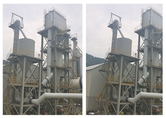 Limestone Pulverized Coal Power Plant Vertical Grinding Mill 10-90T/H Capacity