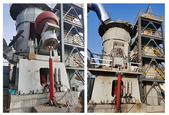 Superfine VRM Limestone Milling Machine In Cement Plant