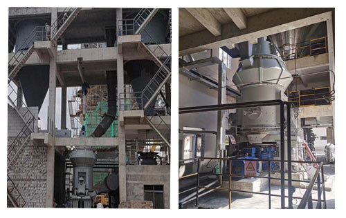 OEM Meal Vertical Raw Mill Cement Plant 4800mm 5100mm