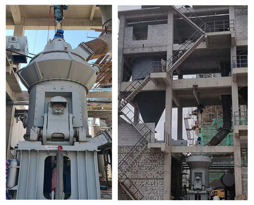 85T/H-730T/H HVM Vertical Raw Mill VRM Cement Grinding System