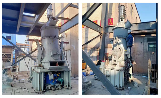 HVM Vertical Raw Mill In Cement Plant Low Energy Consumption 800kw