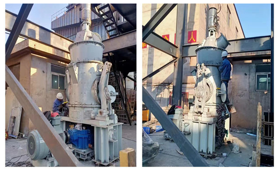 85-730T/H Cement Vertical Roller Mill plant For Raw Material Coal Quartz Grinding
