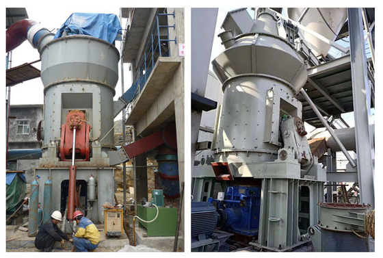 HVM VRM Limestone Bentonite Grinding Mill In Cement Plant