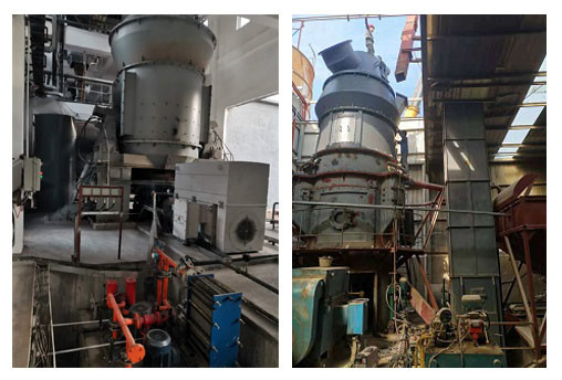 Bauxite Calcite Roller Vertical Raw Mill In Cement Plant Grinding