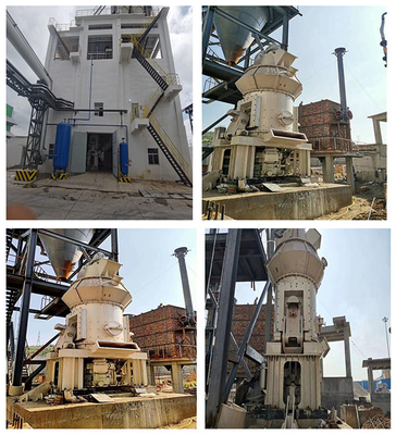 PLC VRM In Cement Plant Vertical Roller Mill 325 Mesh -1250 Mesh