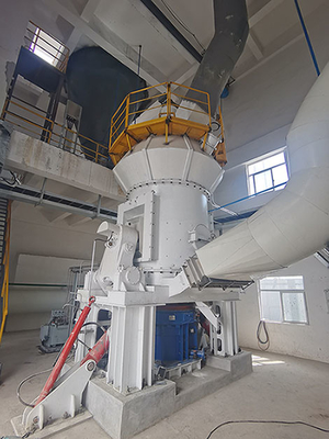 Ultrafine Vertical Raw Coal Mill In Cement Plant For Bauxite Quartz Barite Powder Production Line