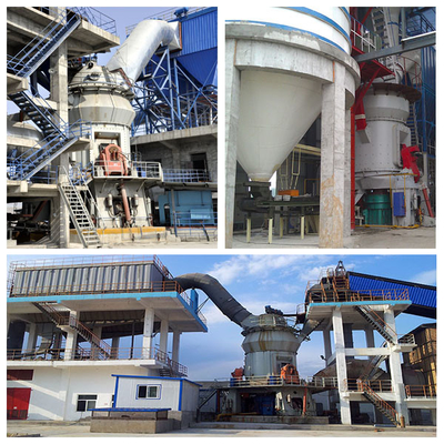 Energy Saving Vertical Limestone Grinding Plant ISO Certificate