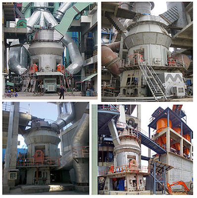 Raw Material Vertical Roller Mill Customizable Dimension