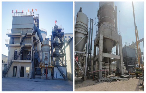 85-730 T/H High Efficiency Vertical Grinding Mill Machine For Cement