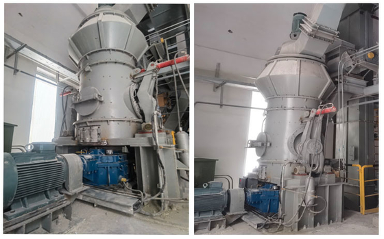 AC Motor Grinding Vertical Cement Mill Low Consumption