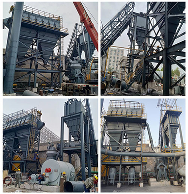 85 - 730t/H Vertical Raw Meal Powder Grinding Mill Energy Saving Low Consumption