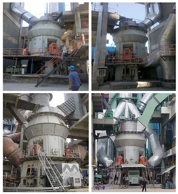 HVM Style Dust Free Energy Efficient Cement Raw Meal Vertical Mill 100t/H