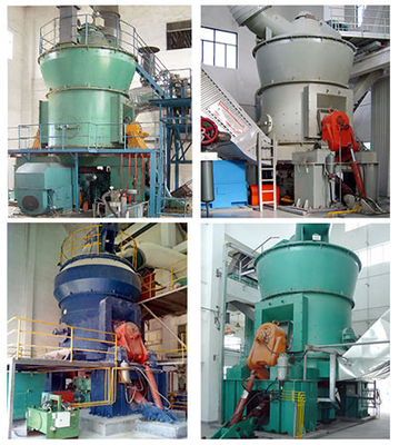 AC Motor Vertical Roller Bauxite Grinding Mill Energy Saving