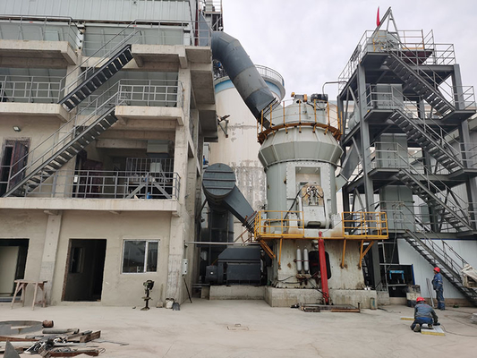 Industrial Vertical Bauxite Limestone Gypsum Powder Grinding Mill Customized