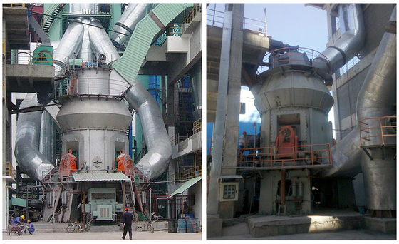 85t/H Vertical Raw Mill For Raw Material Slag Calcium Carbonate Grinding Plant