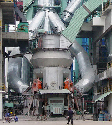 Energy Conservation Vertical Roller Raw Mill For Raw Slag Limestone