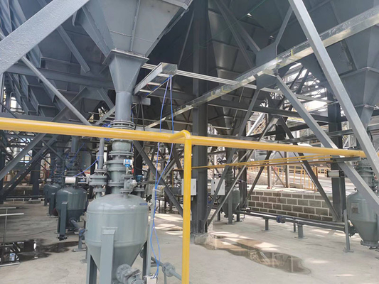Positive Pressure Conveying Silo Type Dense Phase Pneumatic Conveying Equipment PLC