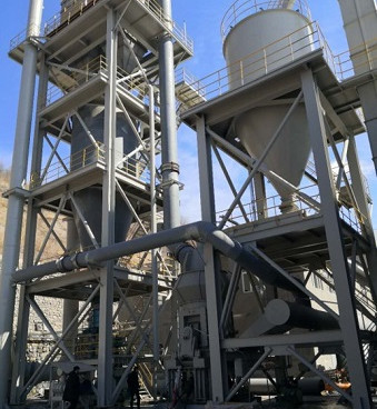 Quarry Project Limestone Calcium Carbonate Vertical Grinding Mill Production Line