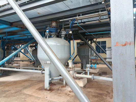 Fly Ash Conveying Silo Pump High Degree Automation Dense Phase Pneumatic Conveying Equipment