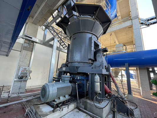 Desulfurization Limestone Powder Grinding Machine, Large Vertical Roller Mill High Calcium Stone Powder Production Line