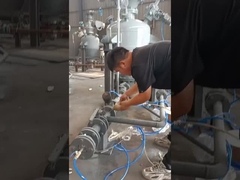 Large Volume Pneumatic Conveying Pump Equipment Dense Phase Transmission Tank